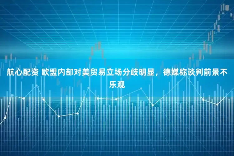 航心配资 欧盟内部对美贸易立场分歧明显，德媒称谈判前景不乐观