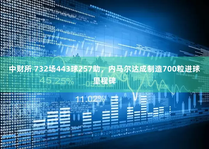 中财所 732场443球257助，内马尔达成制造700粒进球里程碑